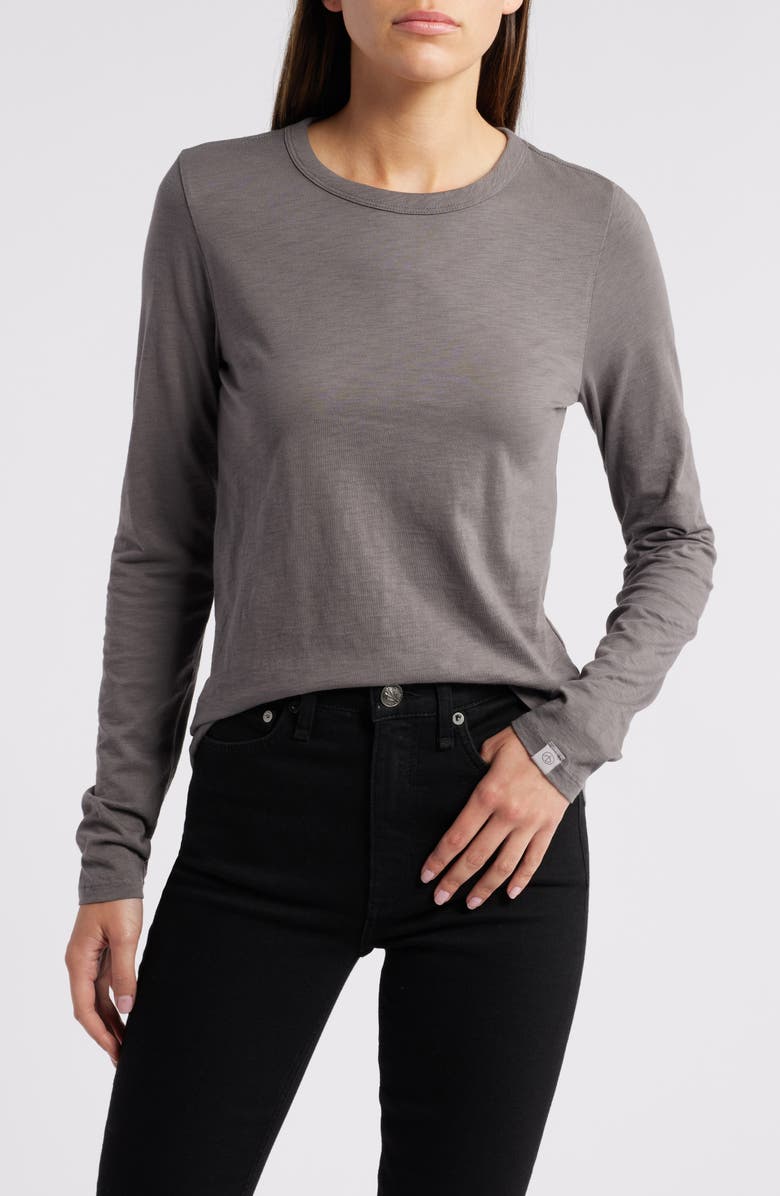 rag & bone The Slub Long Sleeve T-Shirt, Main, color, 