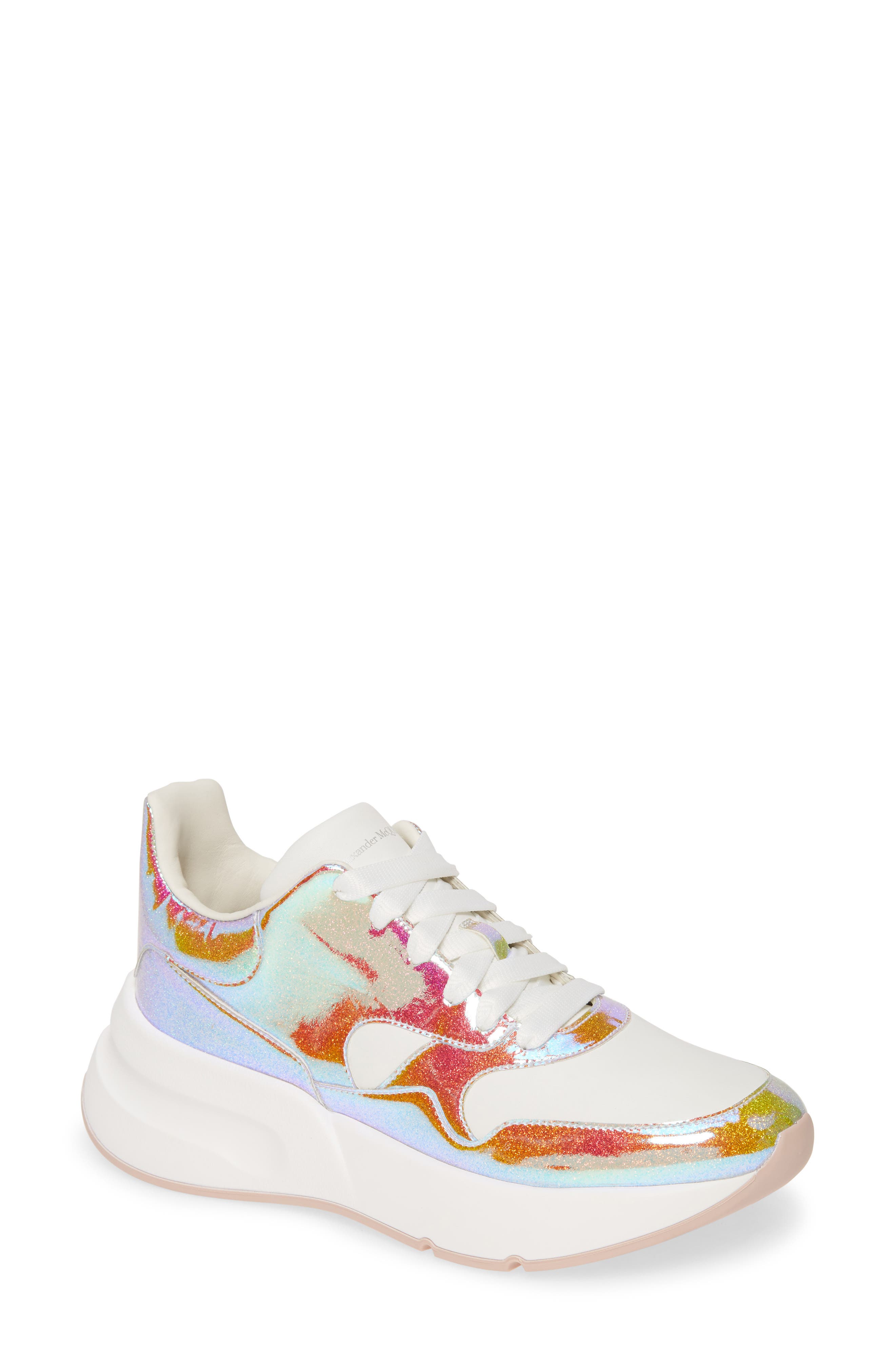 McQueen Alexander McQueen Platform Sneaker, Main, color, 