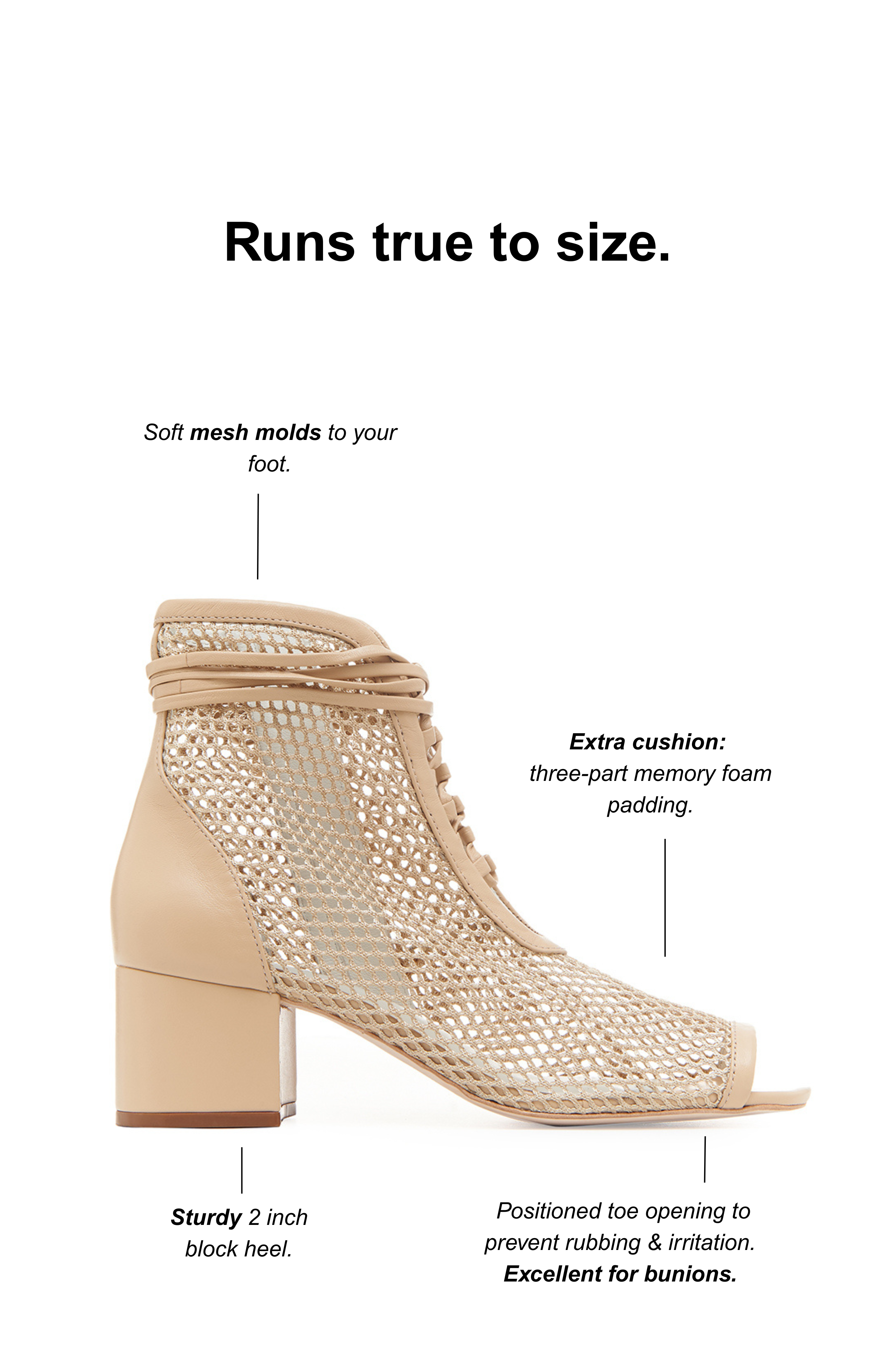 Daniella Shevel Nola Bootie, Alternate, color, Beige