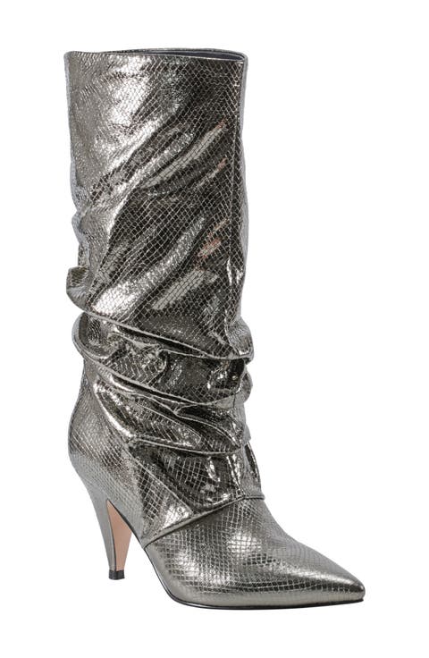 Pointed Toe Slouch Boot (Women)