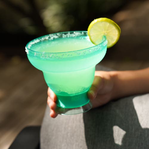 Host Margarita Freeze Cooling Cup Set Of 2 In Aqua