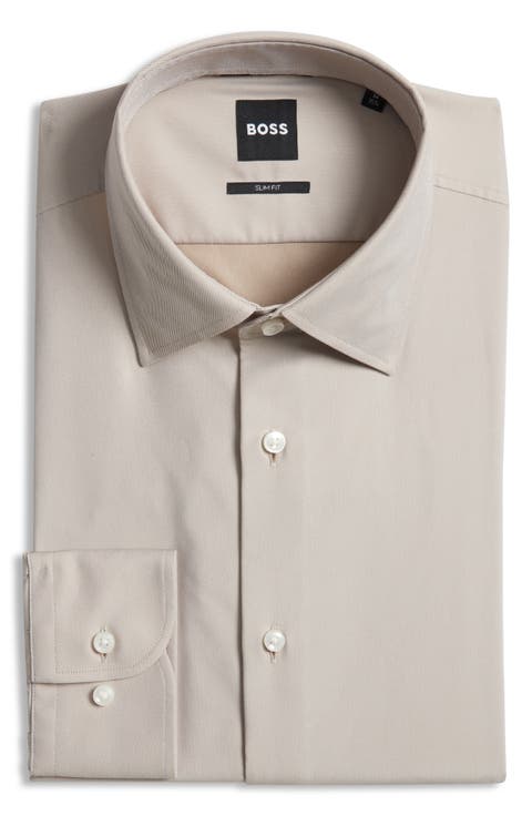 P Hank Slim Fit Dress Shirt