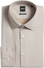 BOSS P Hank Slim Fit Dress Shirt