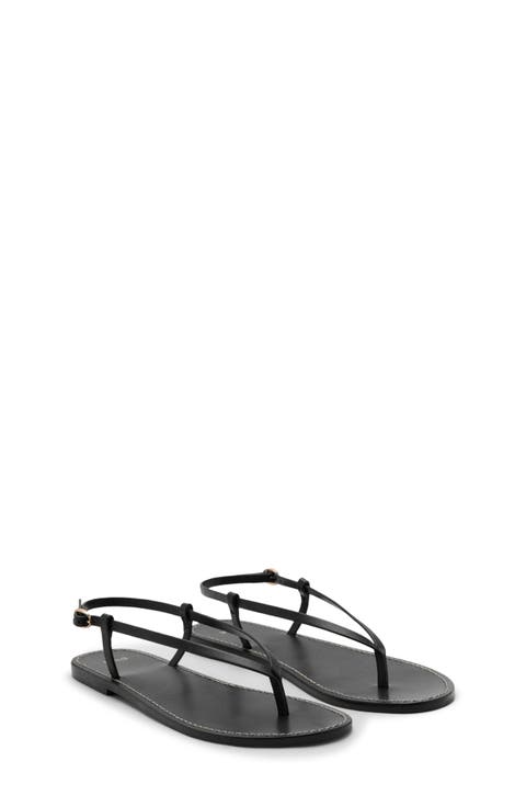 Ankle Strap Thong Sandal