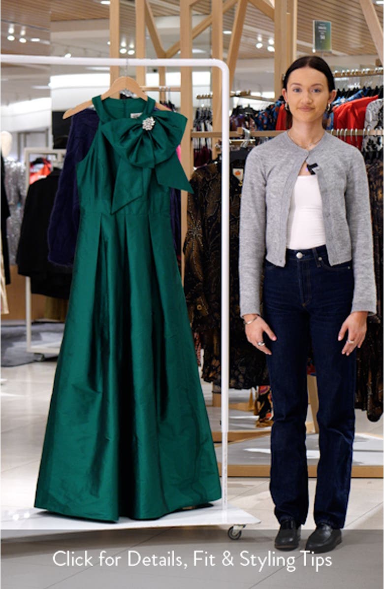 Bow Mikado Ballgown, sales video thumbnail