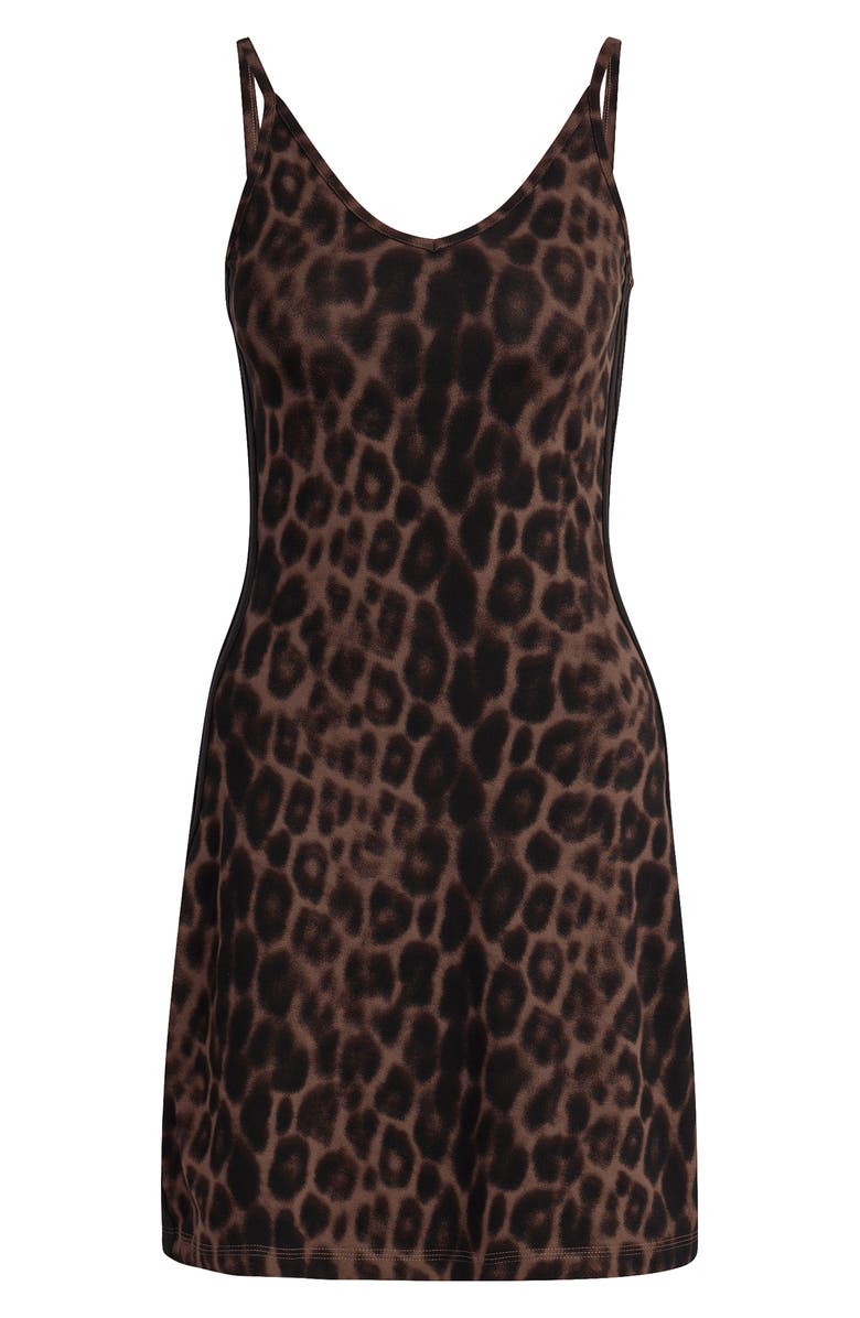 adidas 3-Stripes Minidress, Alternate, color, Multicolor/ Earth Strata