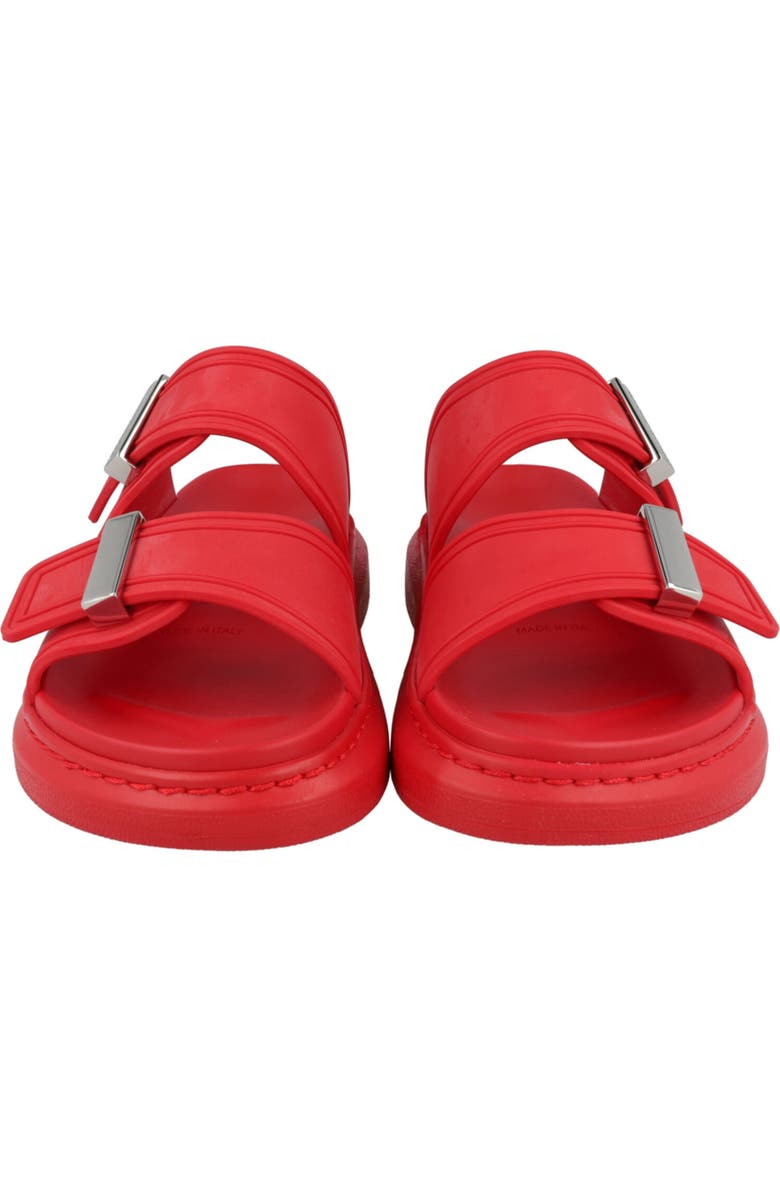 McQueen Oversize Slide Sandal, Alternate, color,