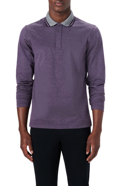 OoohCotton® Bird's Eye Long Sleeve Shirt