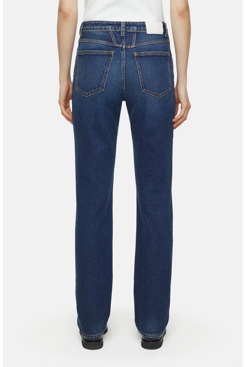Jaylen Straight Leg Jeans, Alternate, color, DARK BLUE