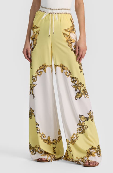 Ojai Print Palazzo Pants