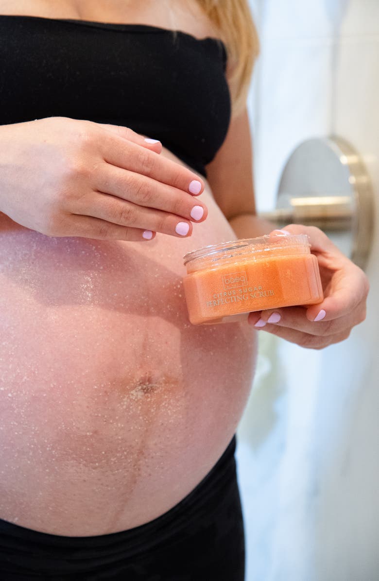 basq NYC Citrus Sugar Perfecting Scrub & Intensive Treatment Stretch Mark Butter Duo, Alternate, color,