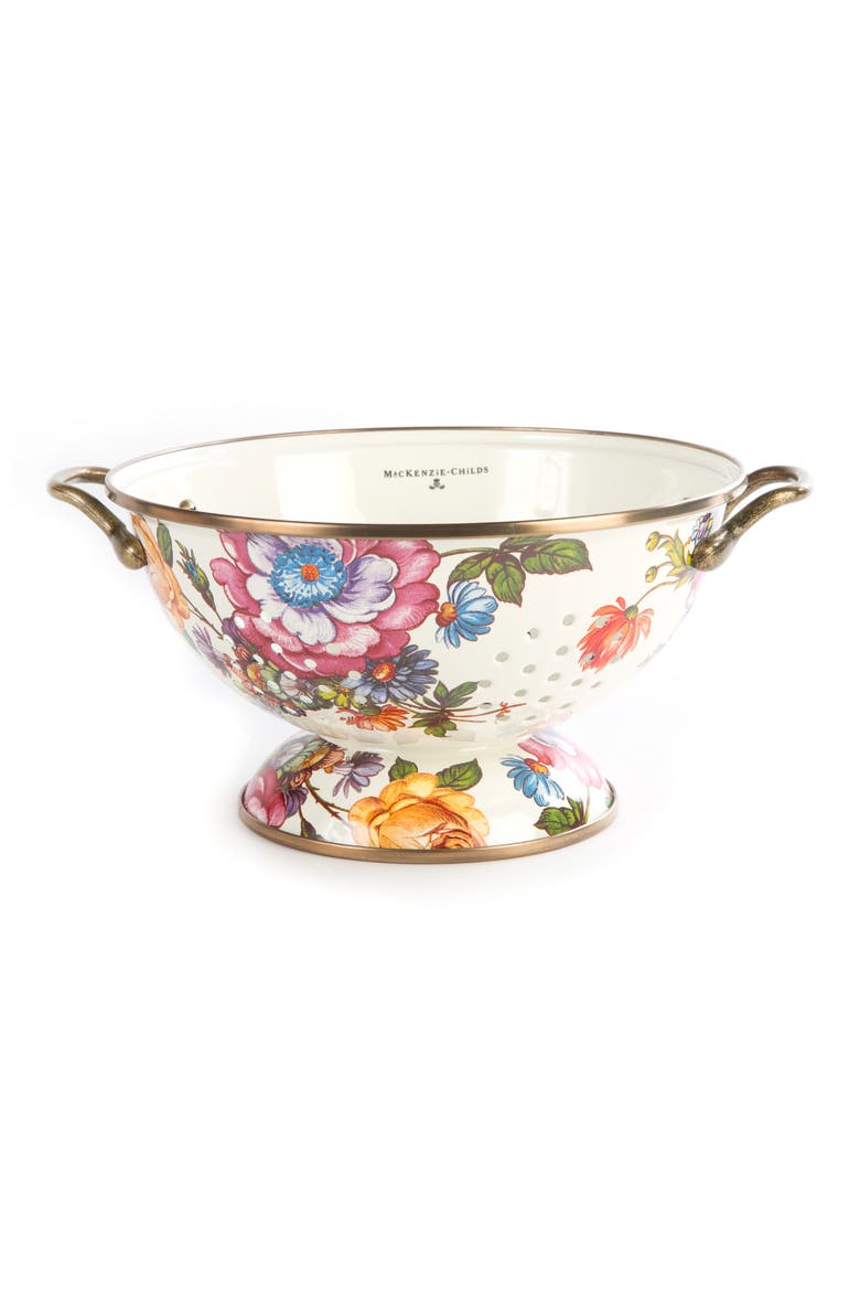 Flower Market Large Colander, Main, color, MULTI
