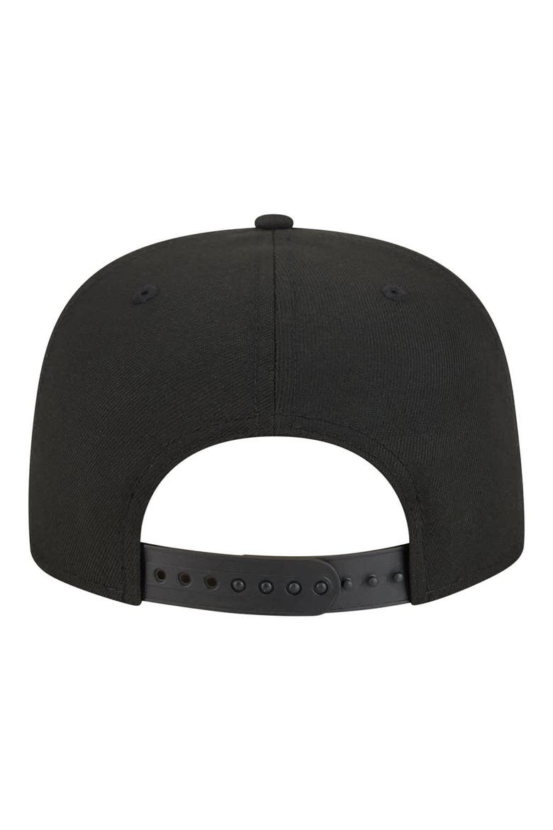 Men's New Era  Black Boston Red Sox Ring A-Frame 9FIFTY Snapback Hat, Alternate, color, Black