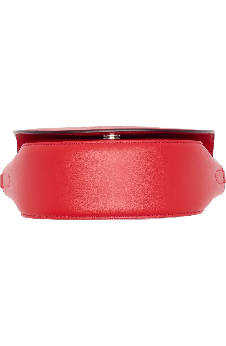 Stella McCartney Perforated Logo Flap Shoulder Bag, Alternate, color,