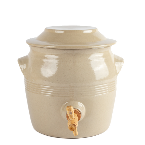 Vintage Vinegar Berry Jar with Lid