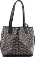 Pre-Owned Goyard Anjou Reversible Tote Coated Canvas Mini