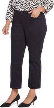 NYDJ Piper Relaxed Crop Straight Leg Jeans
