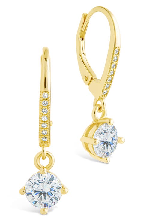 Matilda Brilliant Cubic Zirconia Drop Earrings