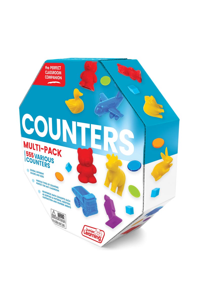 Junior Learning Counters Multipack 555 Pieces,Various Colorsshapes
Styles, Alternate, color, Multicolored