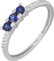 Bony Levy El Mar 18K Gold Gemstone & Diamond Stackable Ring