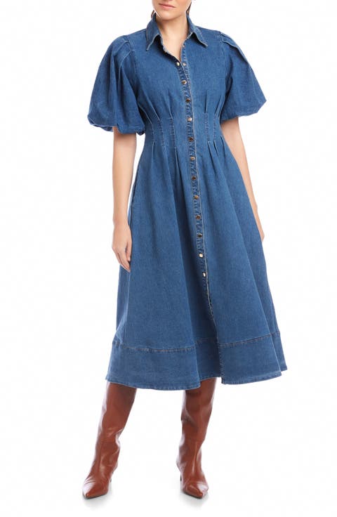 Esme Denim Shirtdress