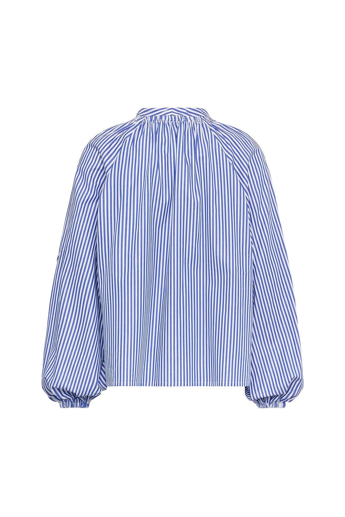 selected Blue White