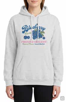 Blueberry Fresh Graphic Hoodie