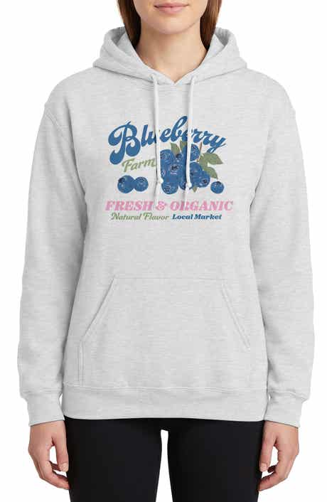 Blueberry Fresh Graphic Hoodie