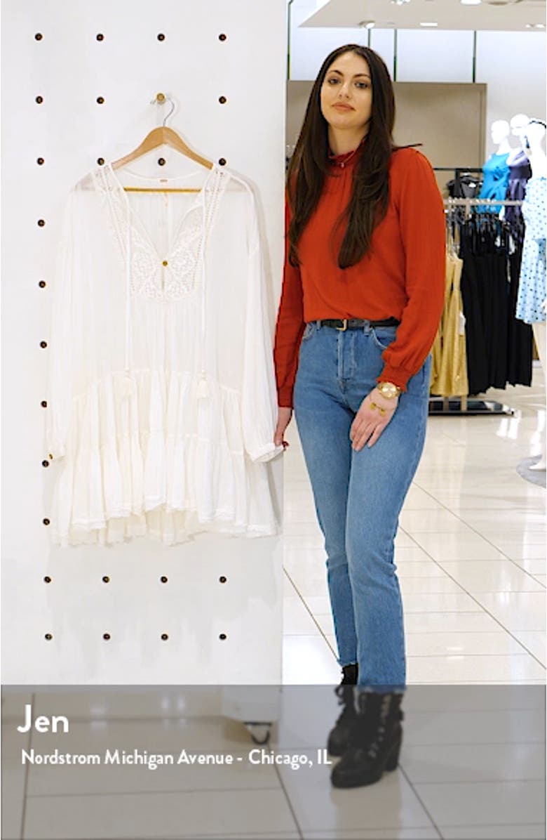 Endless Summer by Free People Something Special Long Sleeve Minidress, sales video thumbnail