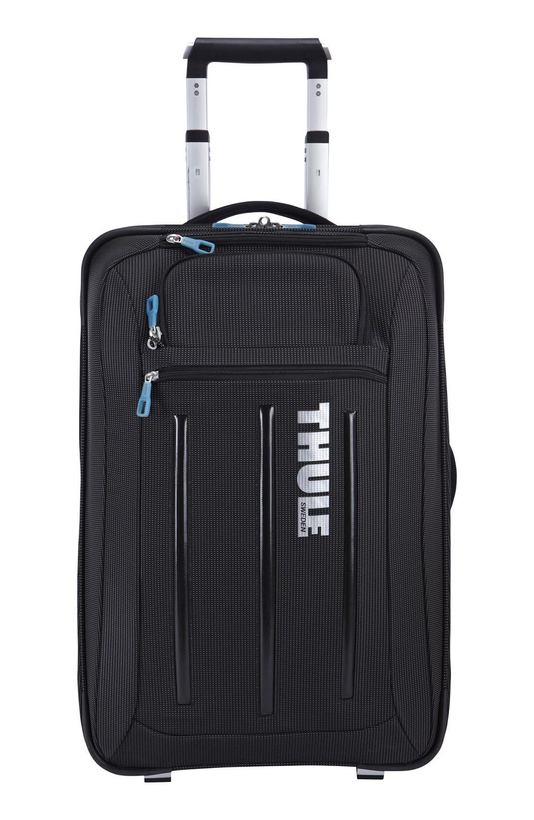 Thule Crossover Rolling 23-Inch Suitcase with Garment Bag, Alternate, color, 