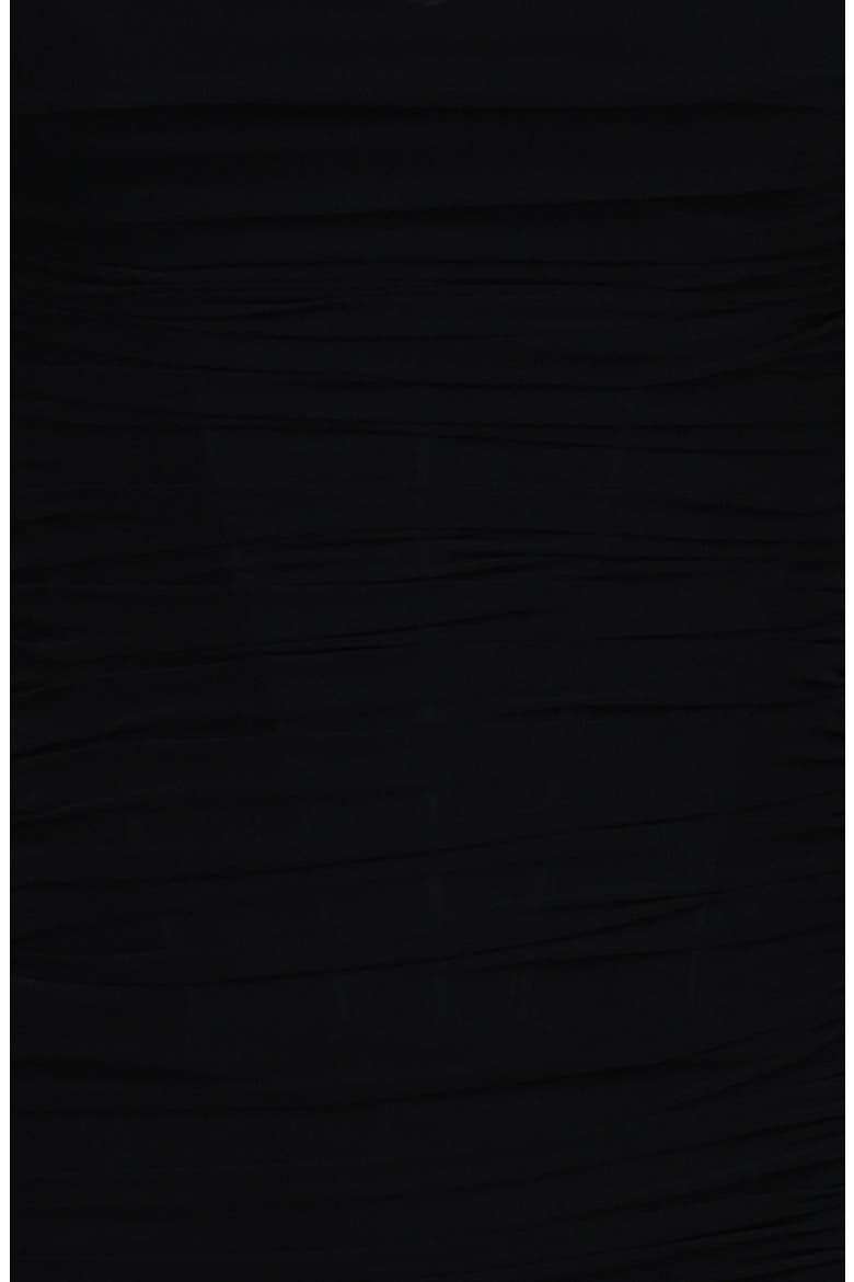 Lini Mesh Gown, Alternate, color, BLACK
