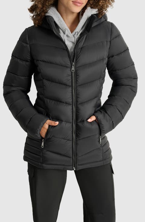 Cire Packable Hooded Puffer Jacket