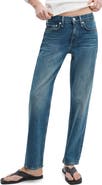 rag & bone Harlow Low Rise Ankle Straight Leg Jeans