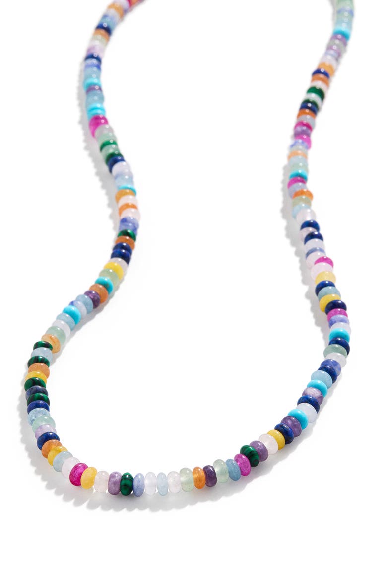 Cora Beaded Necklace, Alternate, color, BLUE MULTI