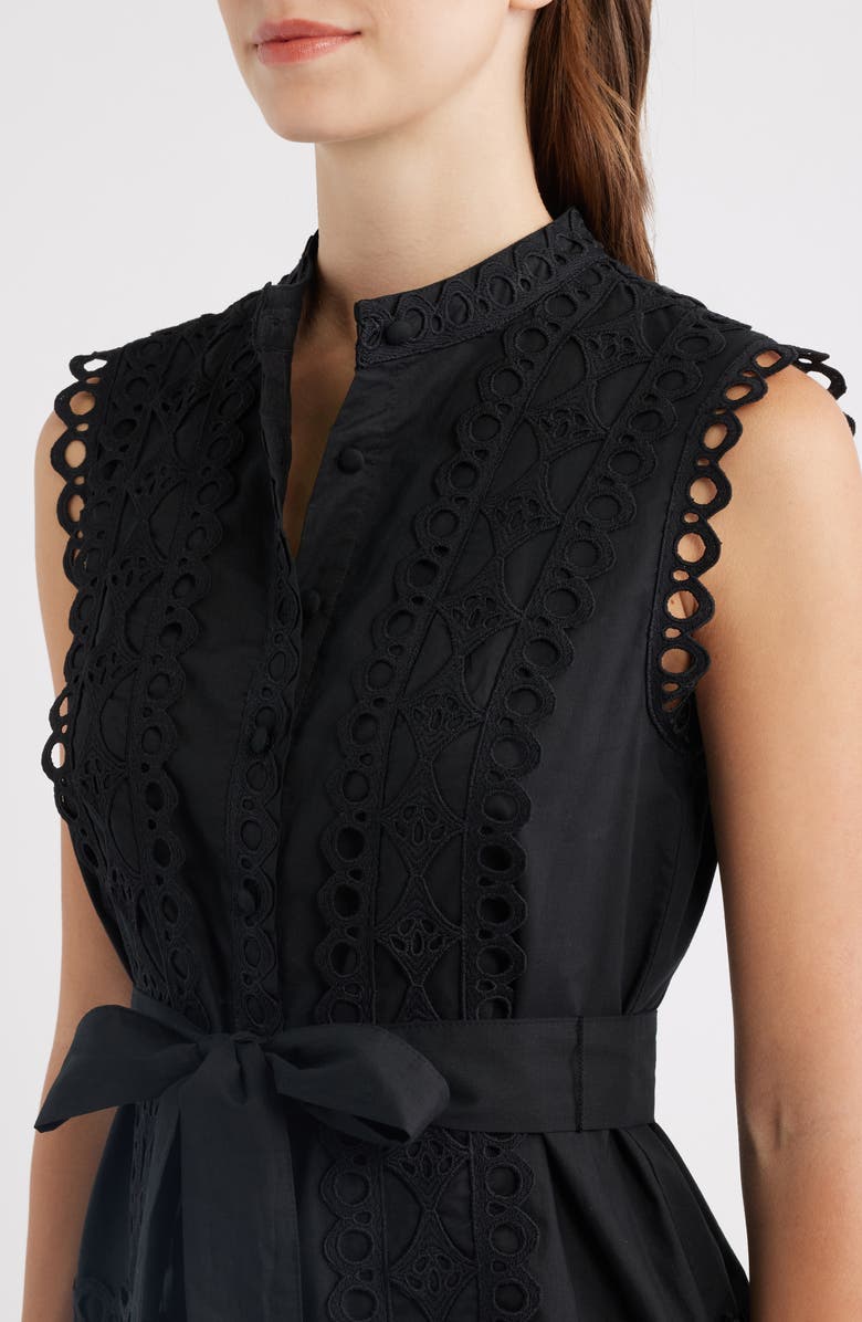 LAYERED WITH LOVE 'Lil Lindsey Cotton Lace Minidress, Alternate, color,
