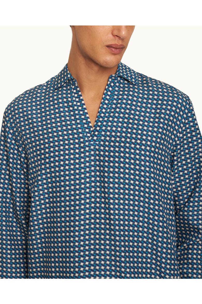 Ridley Relaxed-Fit Shirt, Alternate, color, Catalina Blue