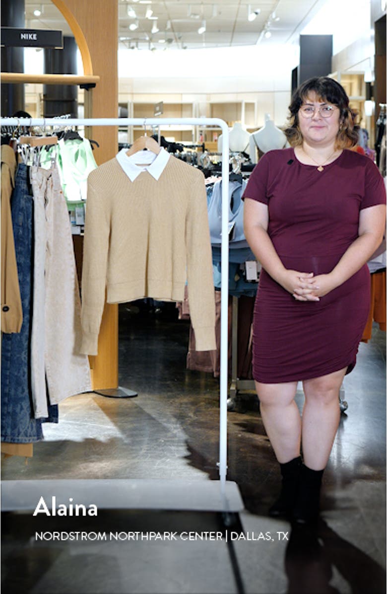 The Katie Removable Collar Rib Sweater, sales video thumbnail