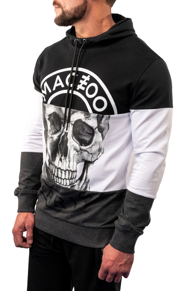 Maceoo Paris Cotton Blend Logo Hoodie, Alternate, color, 