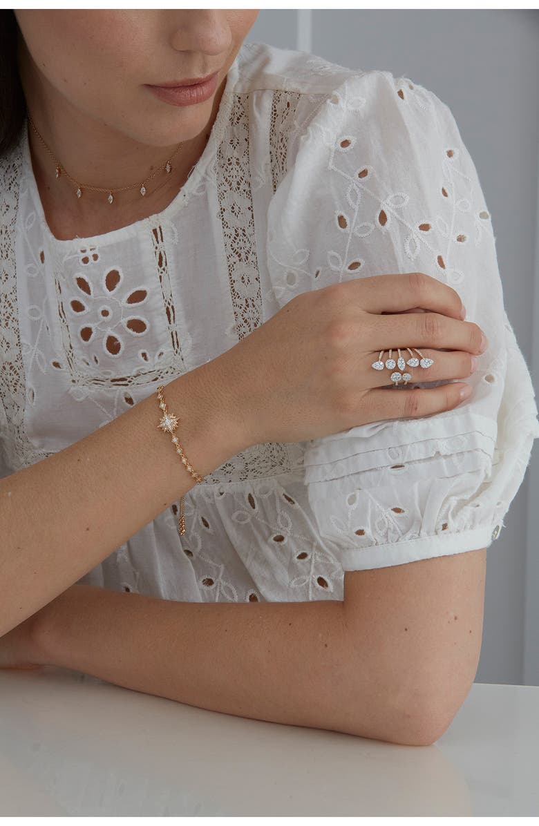 Sara Weinstock Isadora Starburst Slider Bracelet, Alternate, color,