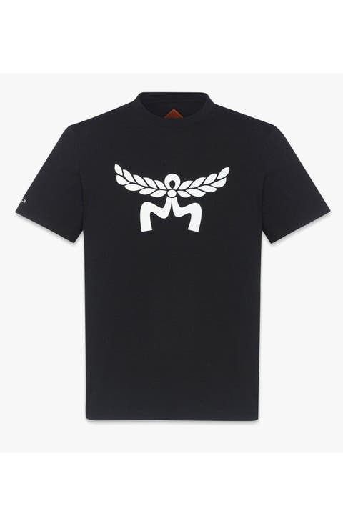 Laurel Logo Print T-shirt In Organic Cotton
