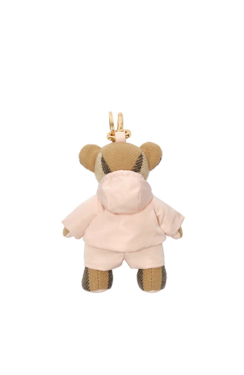 Burberry Thomas Bear Charm, Alternate, color, Pink