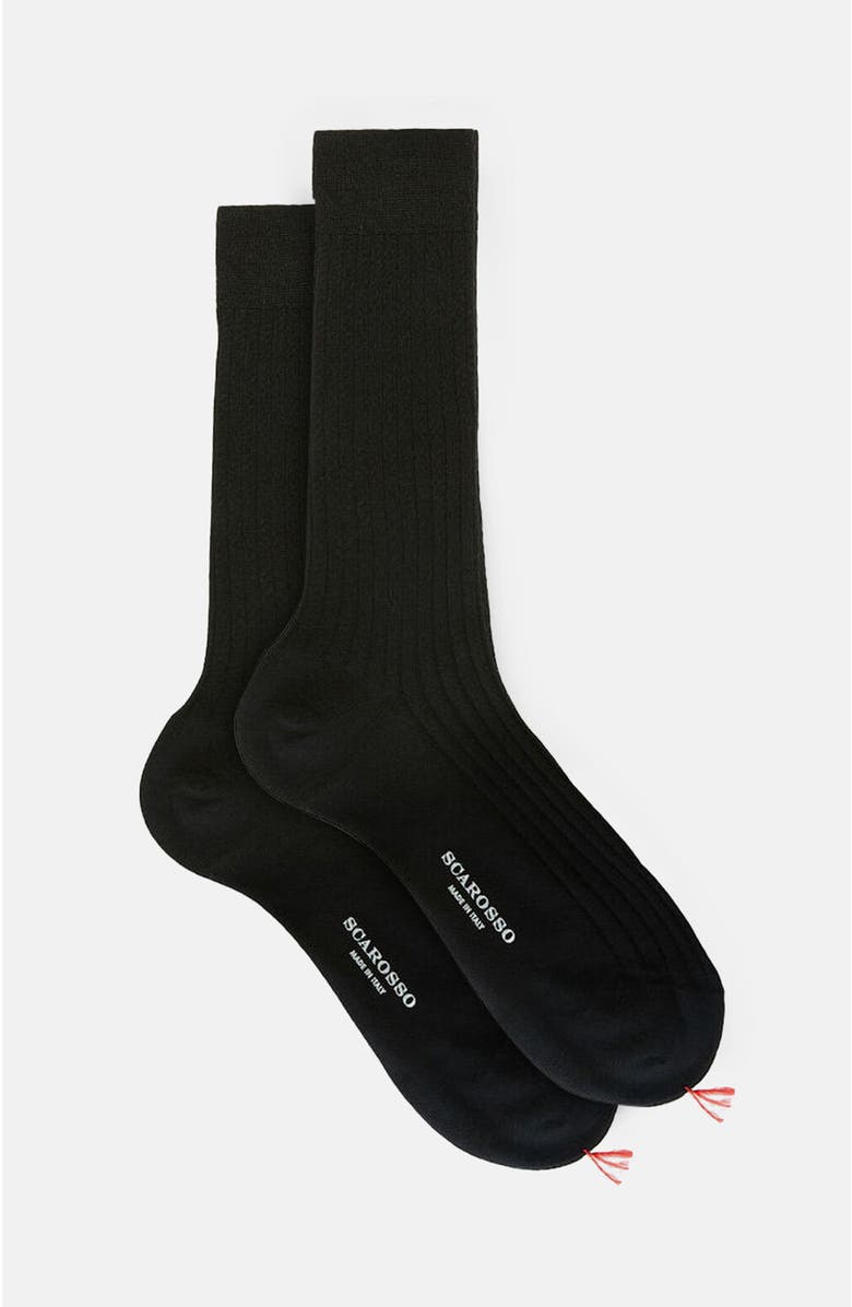 SCAROSSO Wool Calf Socks, Main, color, 