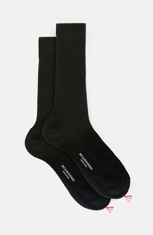 Scarosso Cotton Calf Socks