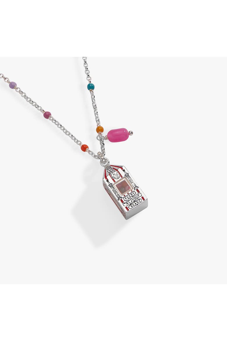 Harry Potter Sweet Nostalgia Bertie Bott's Necklace, Alternate, color, Silver