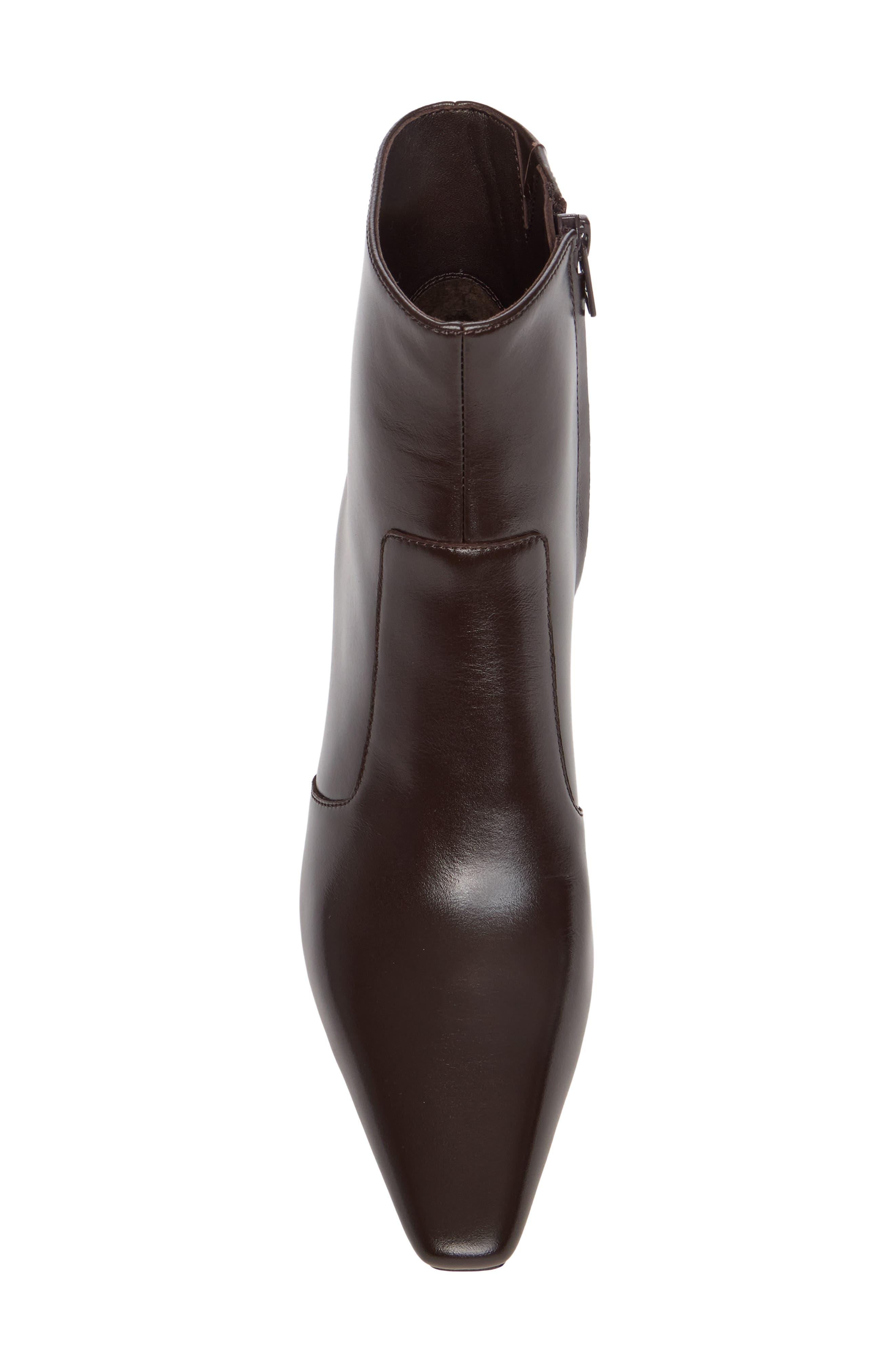 Welsley Leather Bootie, Alternate, color, CHOCOLATE