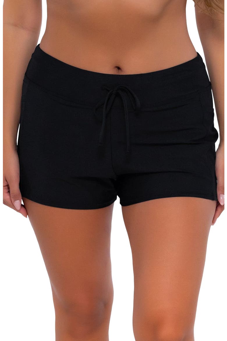 Laguna Swim Short Bottoms, Alternate, color, Black