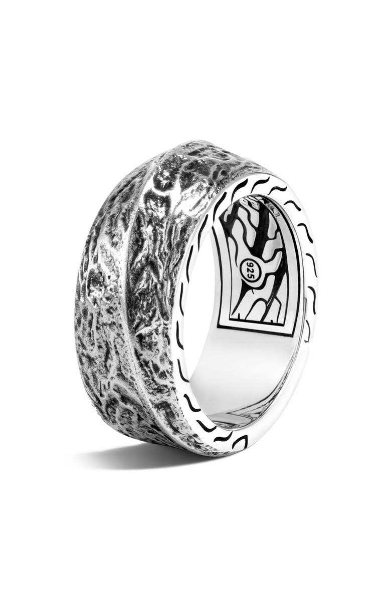 John Hardy Men's Classic Chain Reclaimed Band Ring, Alternate, color,