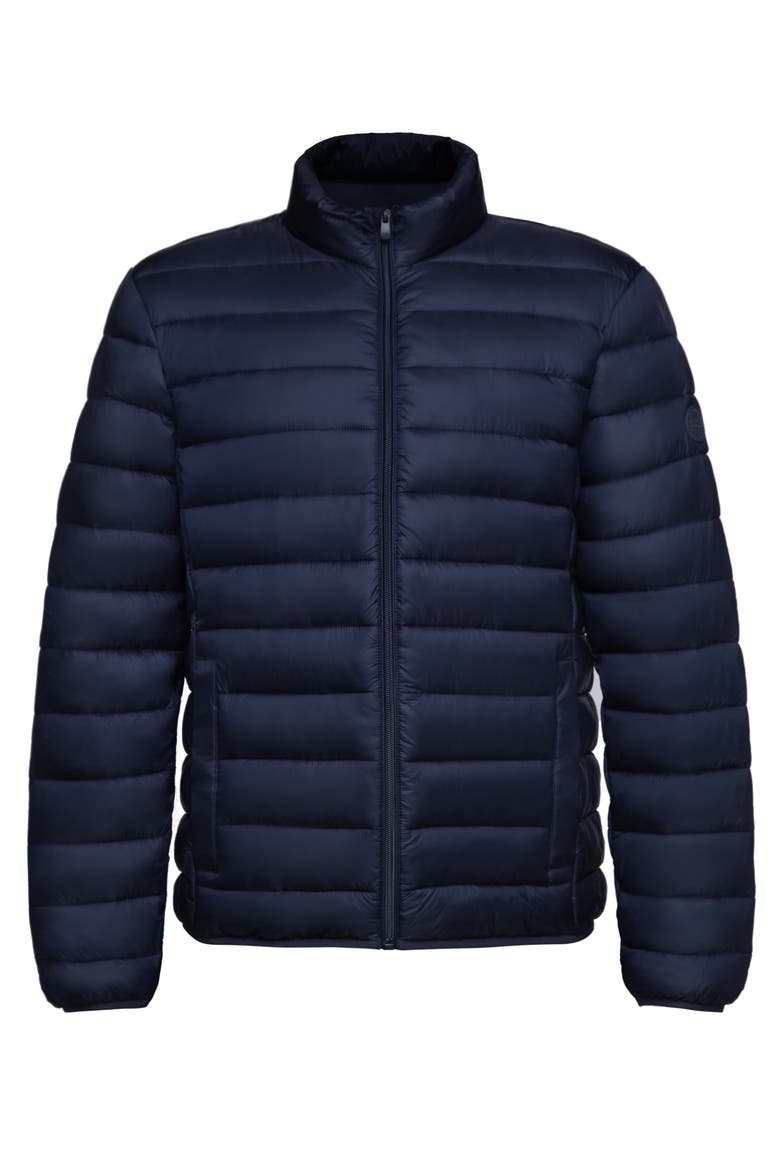 Lightweight Packable Puffer Jacket, Alternate, color, Navy