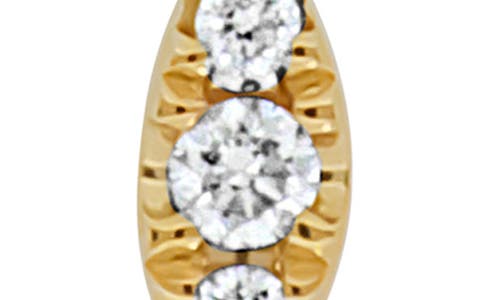 Bony Levy Bardot Diamond Linear Charm In 18k Yellow Gold