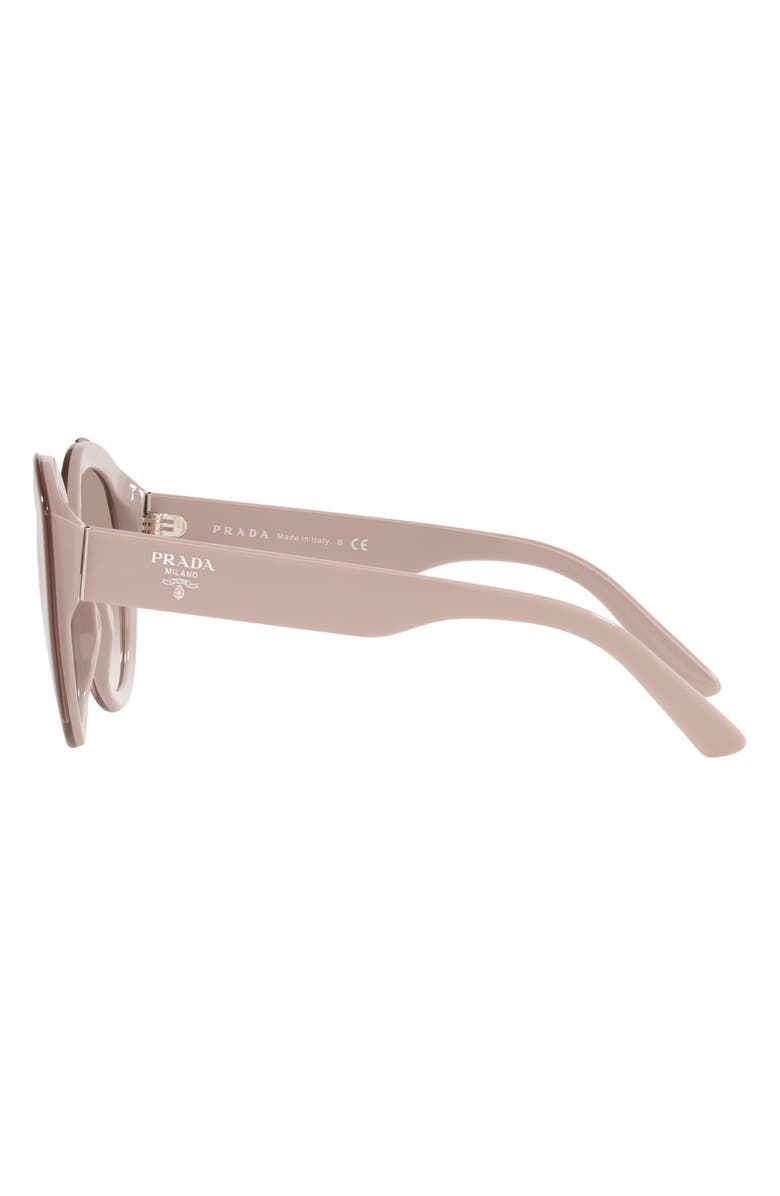 Prada 56mm Oval Sunglasses, Alternate, color, 